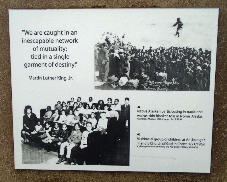 Martin Luther King, Jr. Memorial Panel 11 image. Click for full size.