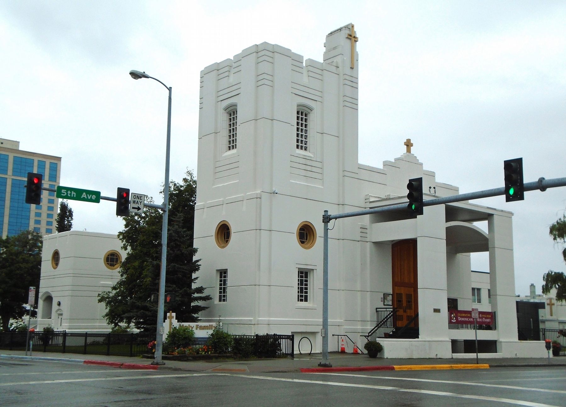 Holy Family Cathedral. Click for full size. Holy Family Cathedral image. Click for full size.