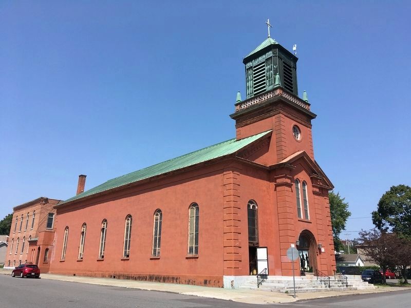The Former St. Brigid's Church & School. Click for full size. The Former St. Brigid's Church & School image. Click for full size.