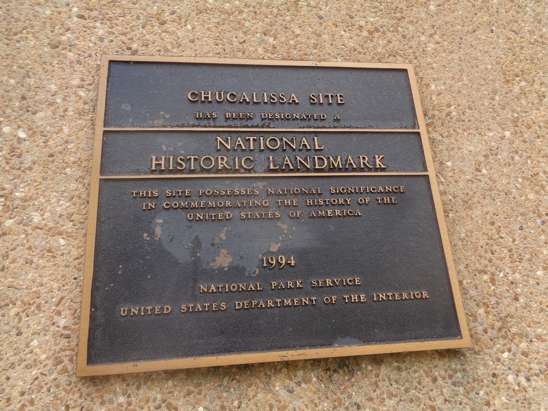 Chucalissa Site Marker image. Click for full size.