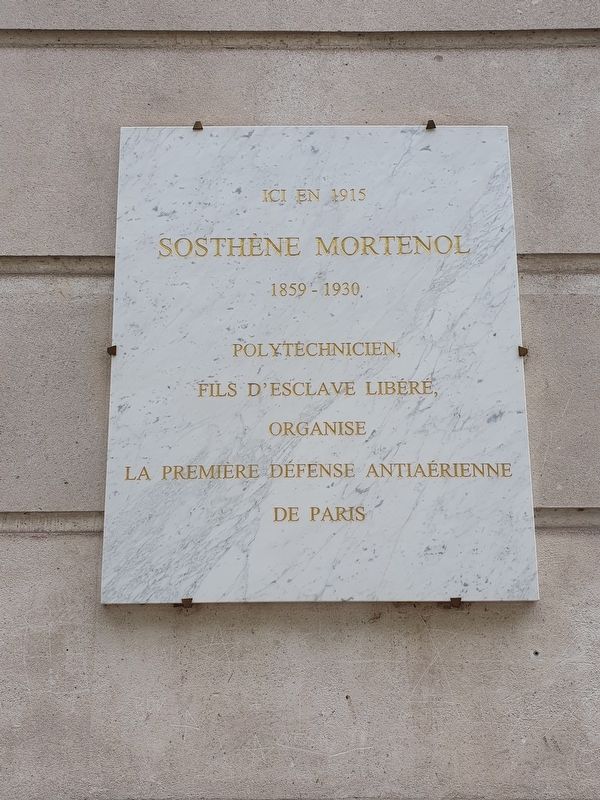 Sosth�ne Mortenol Marker image. Click for full size.