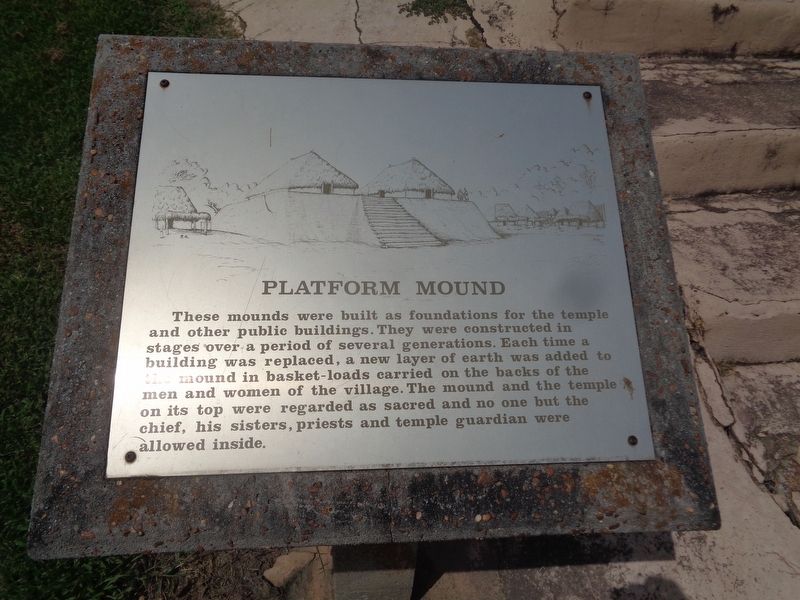 Platform Mound Marker image. Click for full size.