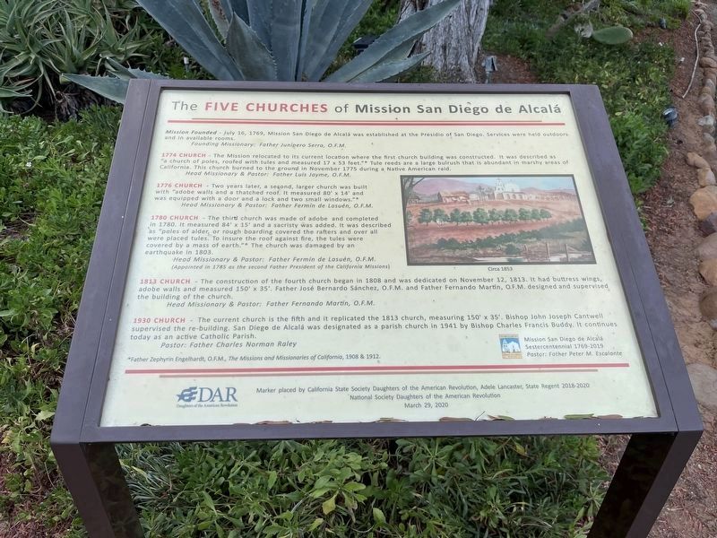 Five Churches Marker image. Click for full size.