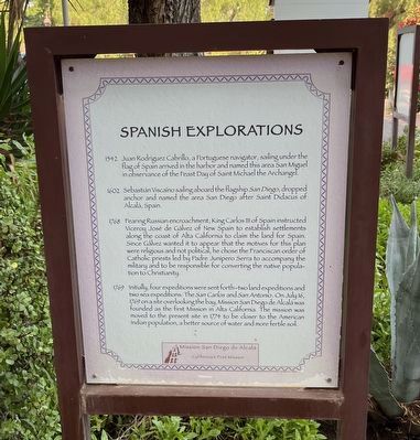 Spanish Explorations Marker image. Click for full size.