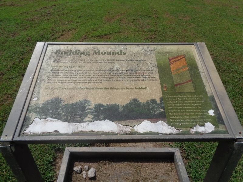 Building Mounds Marker image. Click for full size.