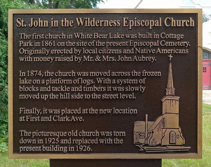 St. John in the Wilderness Episcopal Church Marker image. Click for full size.
