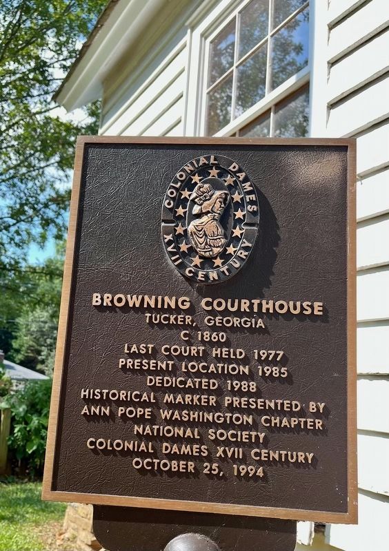 Browning Courthouse Marker. Click for full size. Browning Courthouse Marker image. Click for full size.