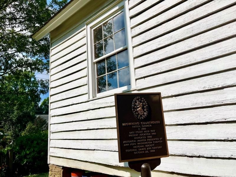 Browning Courthouse Marker. Click for full size. Browning Courthouse Marker image. Click for full size.