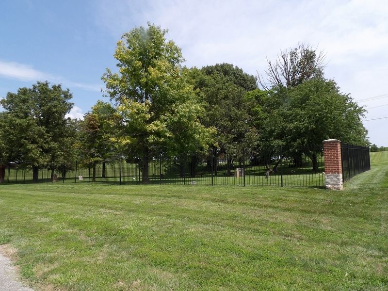 First Baptist Church of Chesterfield Cemetery. Click for full size. First Baptist Church of Chesterfield Cemetery image. Click for full size.