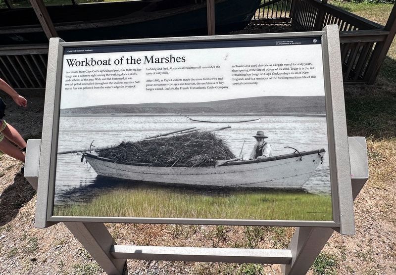 Workboat of the Marshes Marker image. Click for full size.