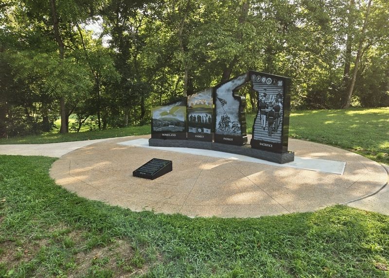 Gold Star Families Memorial Monument. Click for full size. Gold Star Families Memorial Monument image. Click for full size.