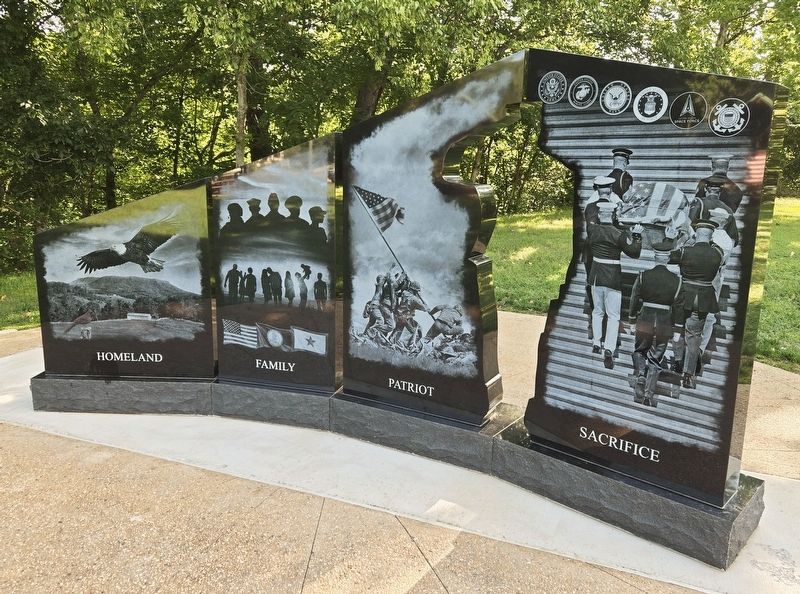 Gold Star Families Memorial Monument. Click for full size. Gold Star Families Memorial Monument image. Click for full size.