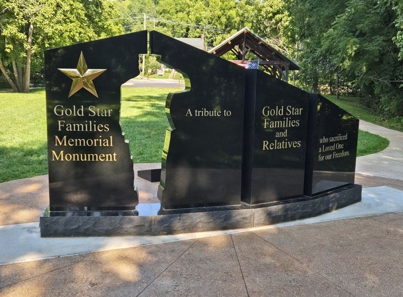 Gold Star Families Memorial Monument. Click for full size. Gold Star Families Memorial Monument image. Click for full size.