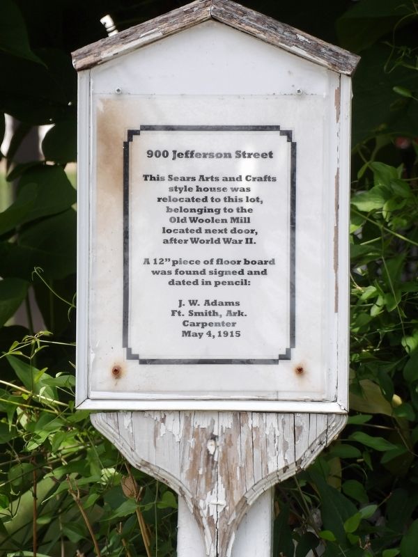 900 Jefferson Street Marker. Click for full size. 900 Jefferson Street Marker image. Click for full size.