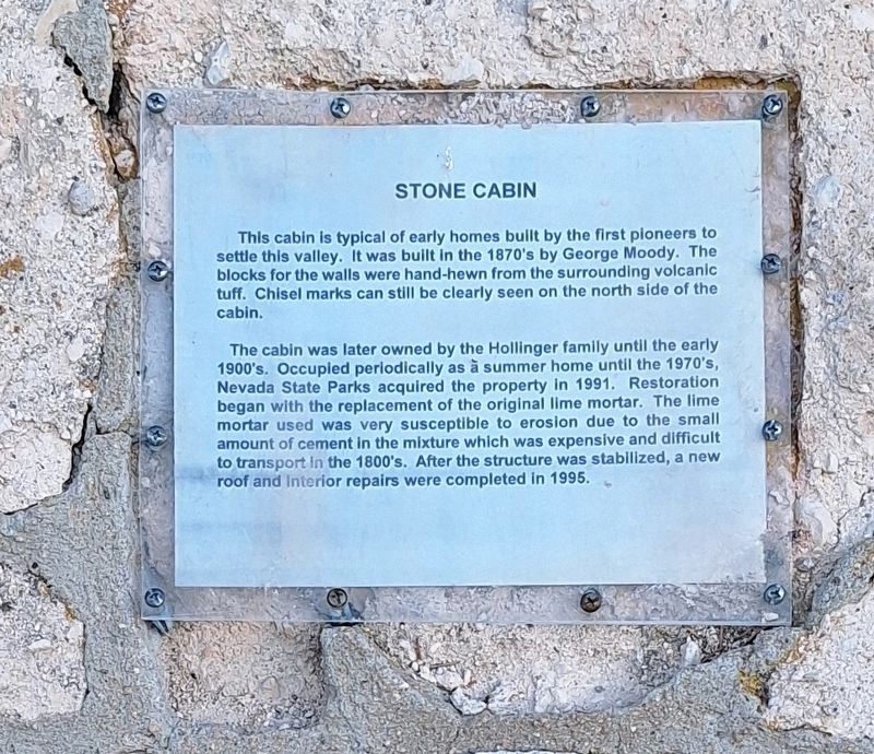 Stone Cabin Marker image. Click for full size.