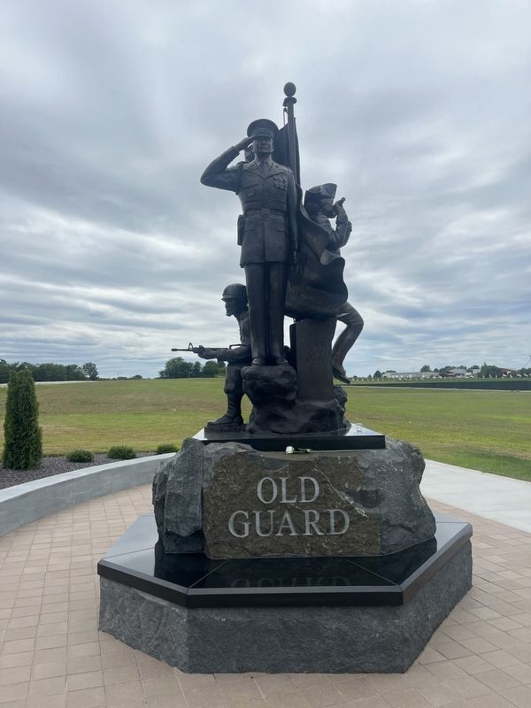 Old Guard Marker. Click for full size. Old Guard Marker image. Click for full size.