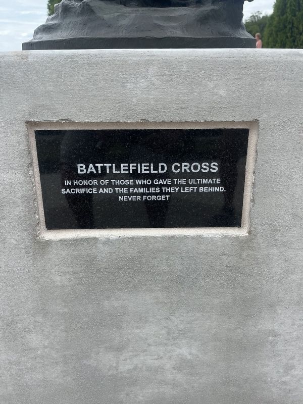 Battlefield Cross Marker. Click for full size. Battlefield Cross Marker image. Click for full size.