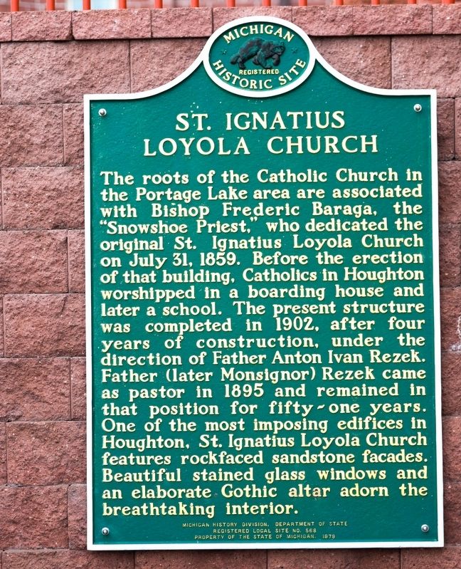 St. Ignatius Loyola Church Marker image. Click for full size.
