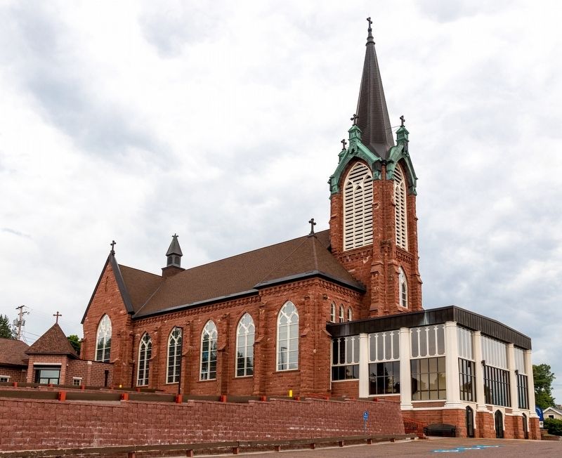 St. Ignatius Loyola Church, Houghton Michigan image. Click for full size.