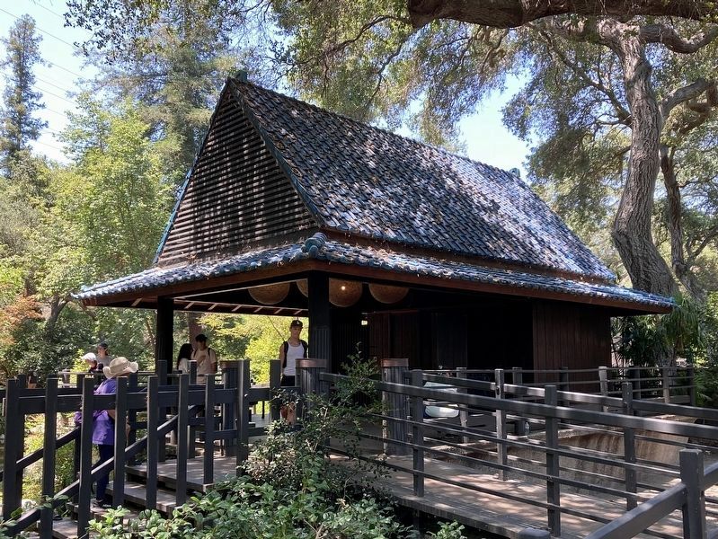 Japanese Garden Tea House image. Click for full size.