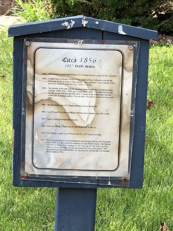 Circa 1856 Marker image. Click for full size.