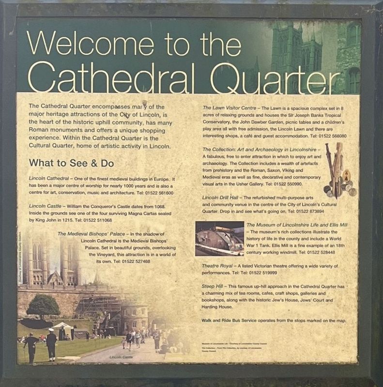 Welcome to Cathedral Quarter Marker image. Click for full size.