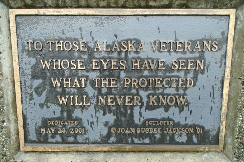 Anchorage Veterans Memorial Dedication. Click for full size. Anchorage Veterans Memorial Dedication image. Click for full size.