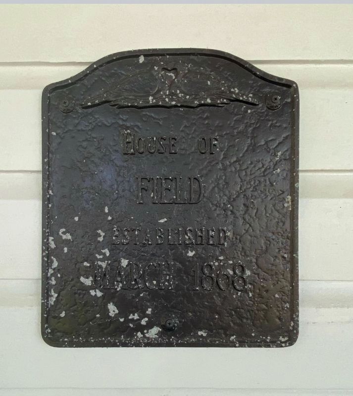 John R. Field Homestead Marker image. Click for full size.