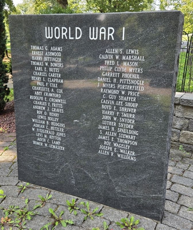 Veterans Memorial. Click for full size. Veterans Memorial image. Click for full size.