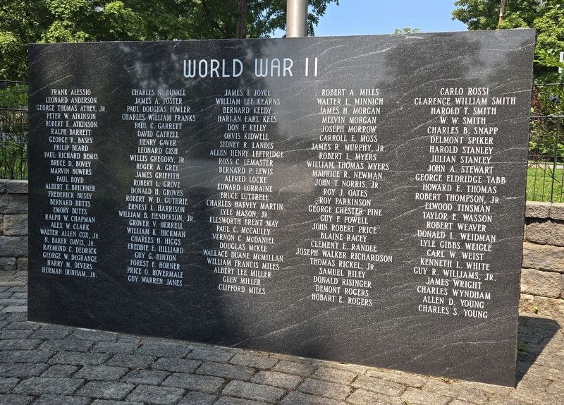 Veterans Memorial. Click for full size. Veterans Memorial image. Click for full size.