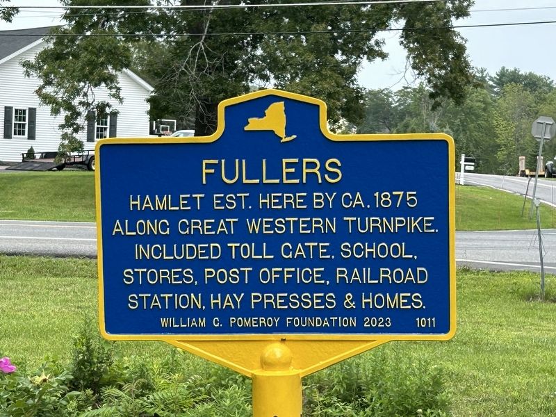 Fullers Marker. Click for full size. Fullers Marker image. Click for full size.