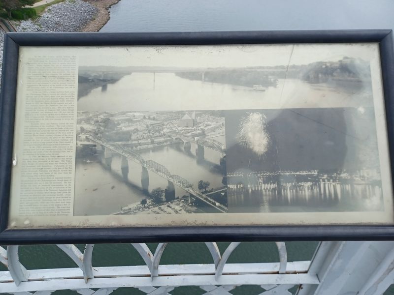 Chattanooga's Changing Riverfront Marker. Click for full size. Chattanooga's Changing Riverfront Marker image. Click for full size.