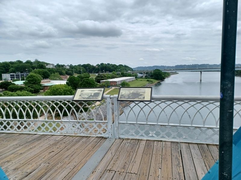 Chattanooga's Changing Riverfront Marker. Click for full size. Chattanooga's Changing Riverfront Marker image. Click for full size.