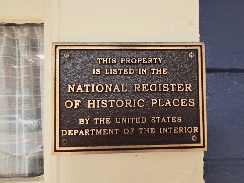 Col. Lawrence M. Allen House National Register of Historic Places plaque. Click for full size. Col. Lawrence M. Allen House National Register of Historic Places plaque image. Click for full size.