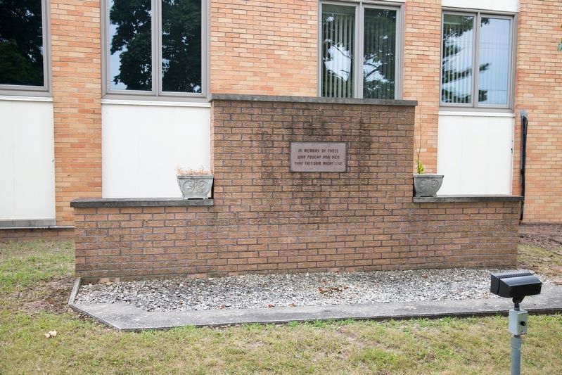 Clare County Veterans Memorial. Click for full size. Clare County Veterans Memorial image. Click for full size.