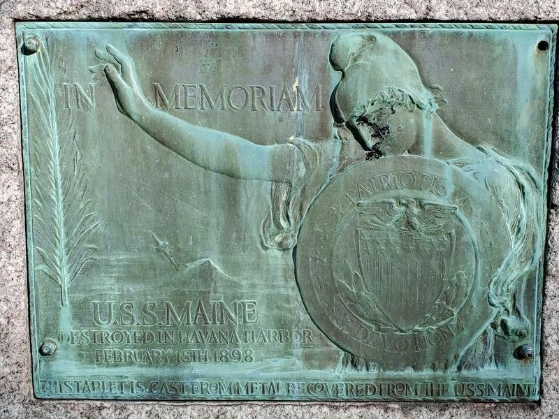 U.S.S. Maine Memorial image. Click for full size.