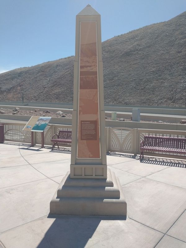 Dam Completion Marker image. Click for full size.