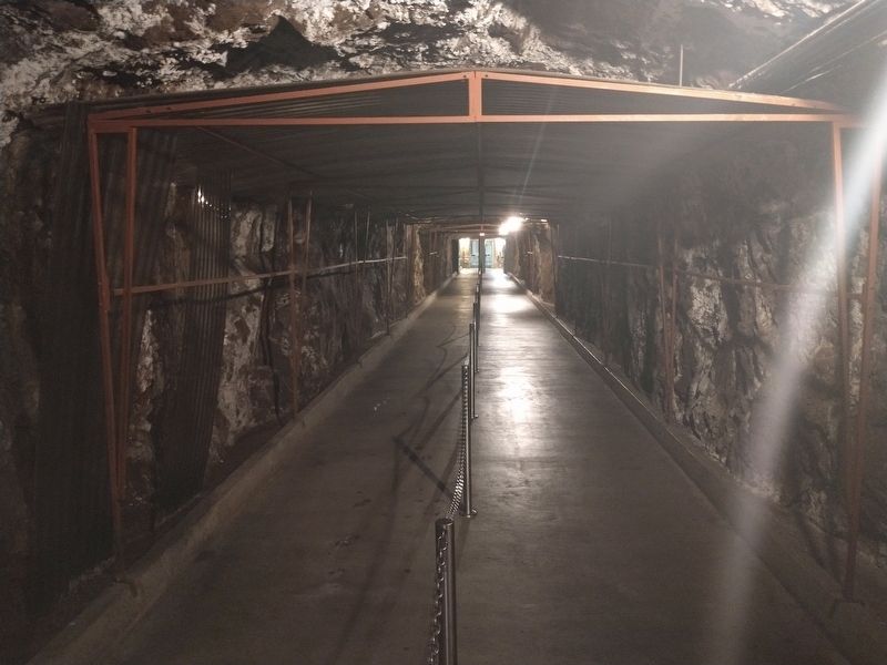 Tunnel Inside Hoover Dam. Click for full size. Tunnel Inside Hoover Dam image. Click for full size.