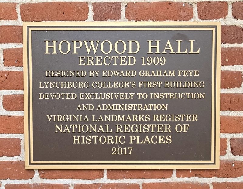 Hopwood Hall Marker. Click for full size. Hopwood Hall Marker image. Click for full size.