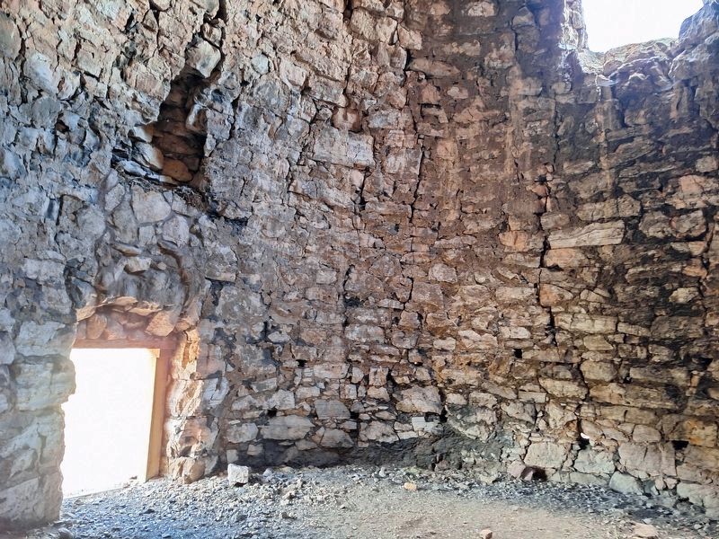 Interior of a Panaca Summit Charcoal Kiln image. Click for full size.