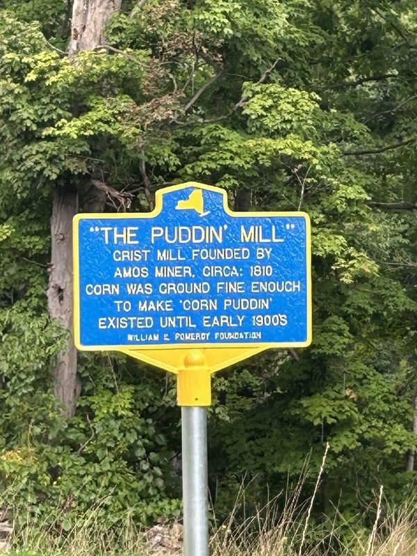 �The Puddin� Mill� Marker image. Click for full size.