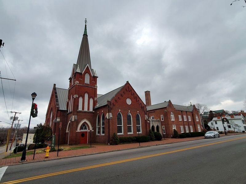 Present day Sinking Spring Presbyterian Church in Abingdon VA image. Click for full size.