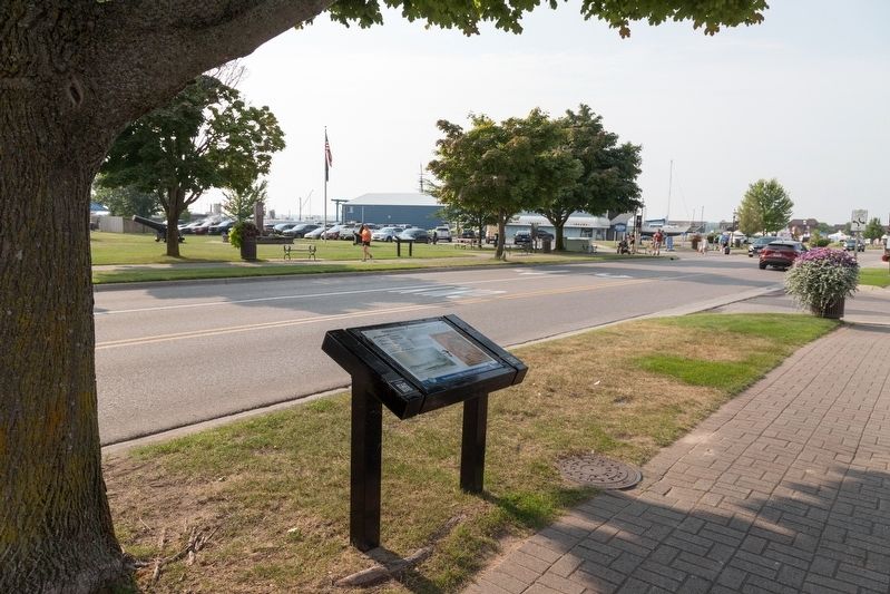 Mackinaw, Mackinac or Michilimackinac? Marker image. Click for full size.