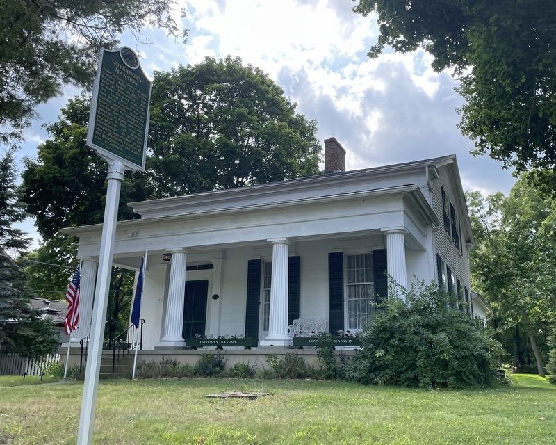 Governor's Mansion Marker image. Click for full size.