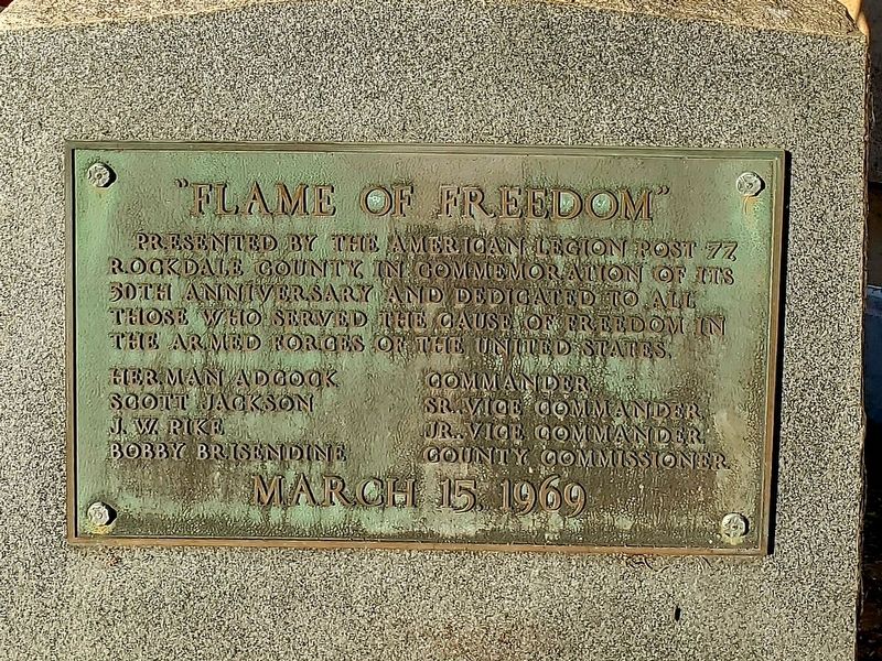 Flame of Freedom Marker image. Click for full size.