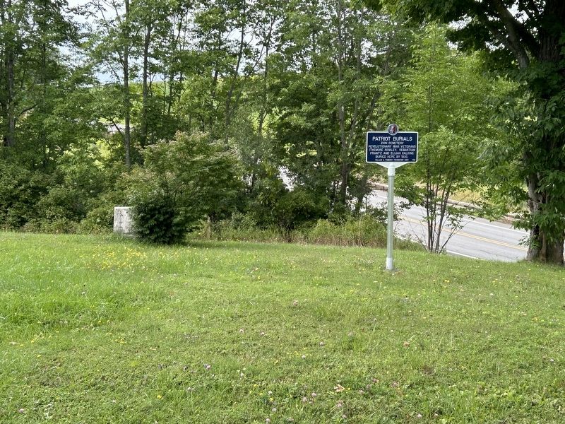 Patriot Burials Marker image. Click for full size.