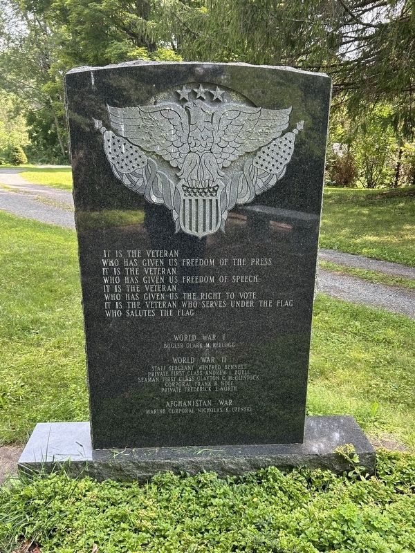 Franklin Veterans Memorial. Click for full size. Franklin Veterans Memorial image. Click for full size.