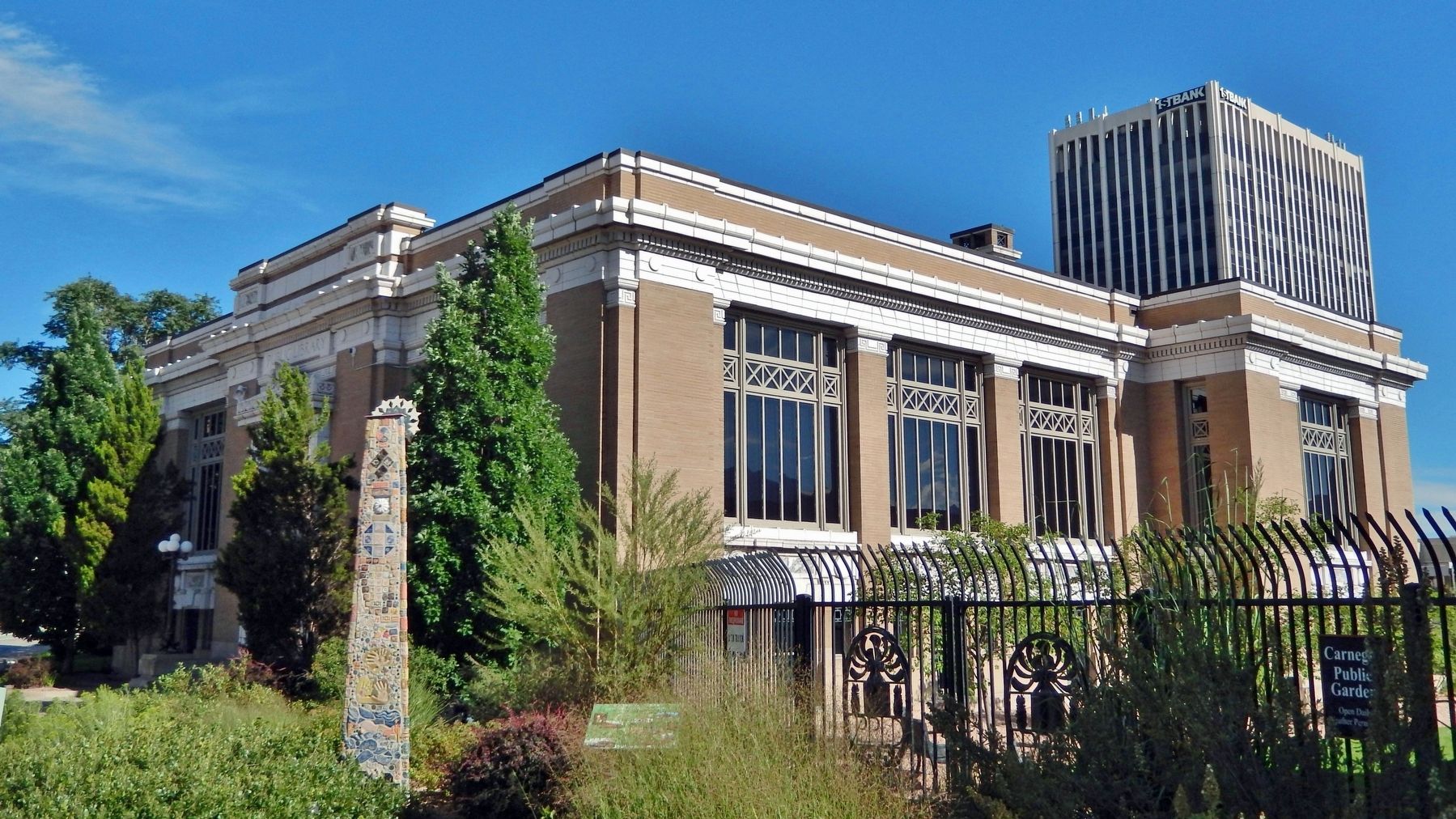 Colorado Springs Public Library Carnegie Building<br>(<i>northwest elevation</i>). Click for full size. Colorado Springs Public Library Carnegie Building<br>(<i>northwest elevation</i>) image. Click for full size.
