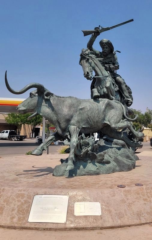 The Cattle Drive Marker is located just to the left side of these markers off camera. Click for full size. The Cattle Drive Marker is located just to the left side of these markers off camera image. Click for full size.