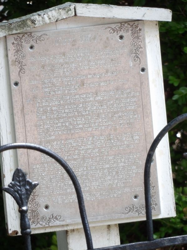 Circa 1871 Marker image. Click for full size.
